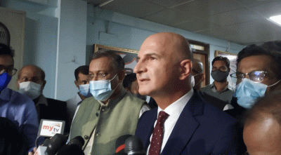 তুরস্কের রাষ্ট্রদূত মুস্তফা ওসমান তুরান।