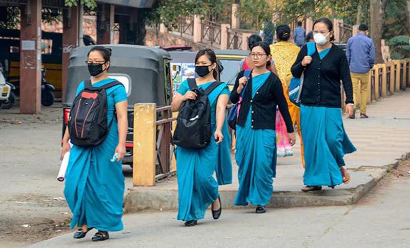 Despite a raging outbreak next door in India, Bhutan has recorded about 880 cases and one death from COVID-19. (AP)